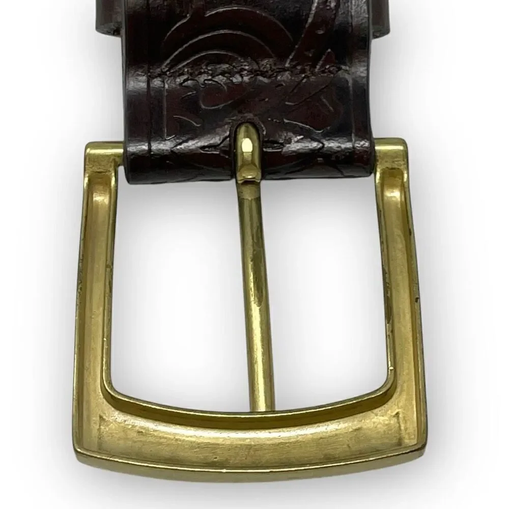 Wrangler western leather